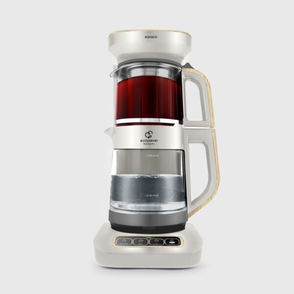 Karaca Çaysever Robotea Pro 4 In 1 Cam Çay Makinesi Wood Craft